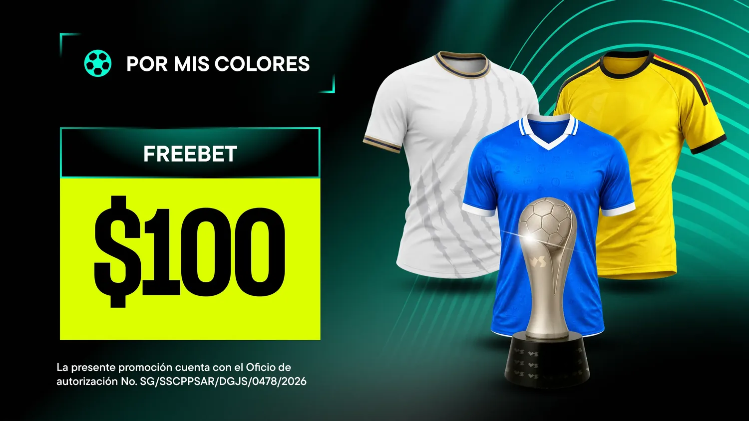 Promoción Por Mis Colores de VERSUSbet para la Liga MX